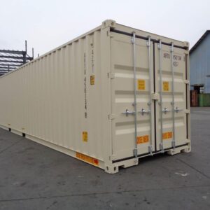 New 40ft HC Double Door Container