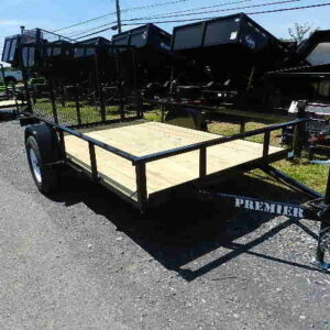 Premier 6x10 Landscape Utility Trailer w/ Ramp Gate (7K GVWR)