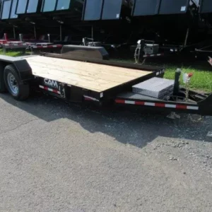 CAM Superline 7 x 18 Equipment Trailer Gravity Full Tilt