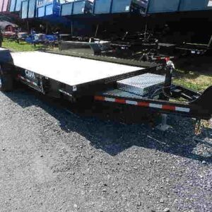 CAM Superline 7 x 20 Equipment Trailer Tilt Deck