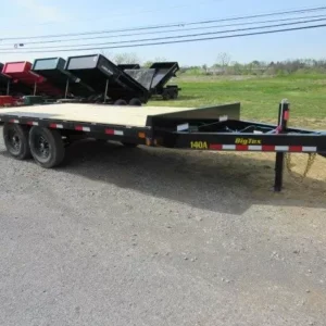Big Tex 8.5x16 Deckover Equipment Trailer w/ Slide-Out Ramps (14K GVWR)