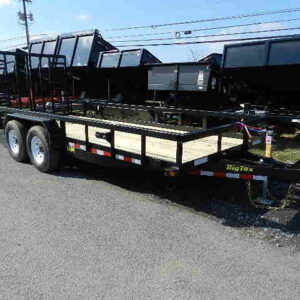 Big Tex 7 x 18 Heavy Duty Landscape Trailer Split Gate