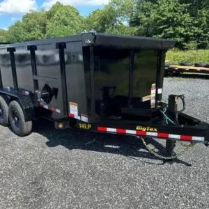 Big Tex 7x14 Low Profile Dump Trailer w/ Combo Gate (14K GVWR)