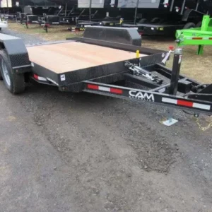 CAM Superline 7 x 12 Equipment Trailer Full Tilt Deck