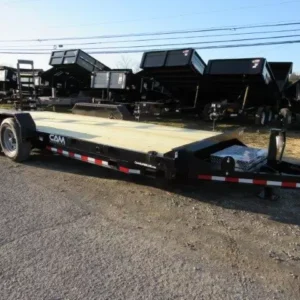 CAM Superline 7x20 Equipment Trailer w/ Pallet Fork Carrier (14K GVWR)