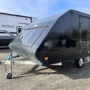 2021 Mission Trailers 101x12 Aluminum 2-Place Crossover Hybrid w/Blackout PKG