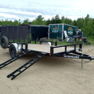 2024 PJ Trailers 7x14 Powder Coated Open Utility Trailer