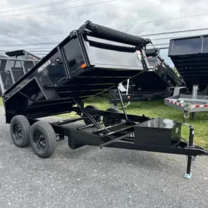 Premier 6x10 Low Profile Dump Trailer w/ Landscape Ramp (7K GVWR)