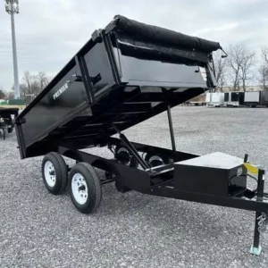 Premier 6x10 Deckover Dump Trailer w/ Spreader Gate (10K GVWR)
