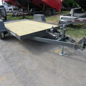 Premier 6 x 12 Equipment Trailer Single Axle Tilt Deck