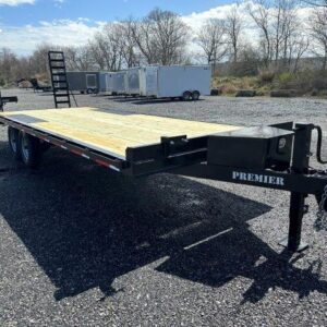 Premier 8.5 x 24 Deck over Equipment Trailer Ladder Ramps