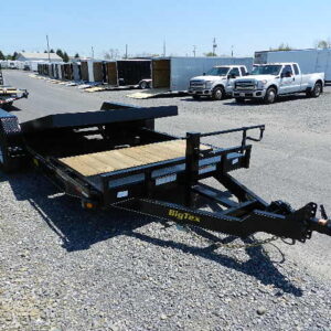Big Tex 7 x 20 Split Tilt Equipment Trailer Tilt Deck